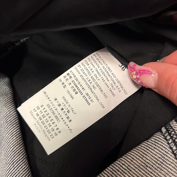 MM6 Margiela Denim Mini Skirt 36 0 - Picture 5 of 6